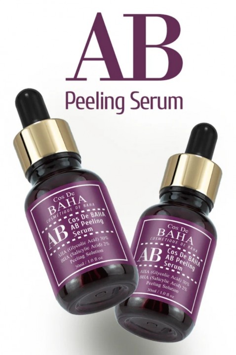 COS DE BAHA AHA 30% BHA 2% Peeling Serum (AB) 30 mlIVET.EU - Εκπτώσεις έως -80%