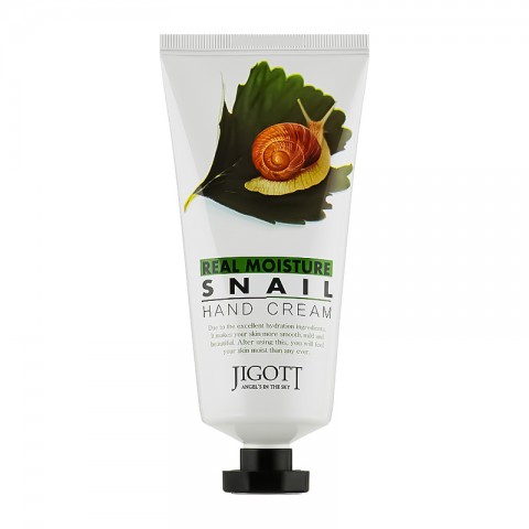 Jigott Real Moisture Snail Hand Cream 100 mlIVET.EU - Εκπτώσεις έως -80%