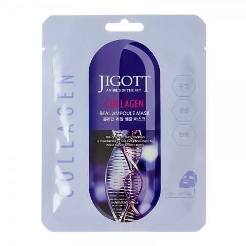 Jigott Collagen Real Ampoule Mask 27 mlIVET.EU - Εκπτώσεις έως -80%
