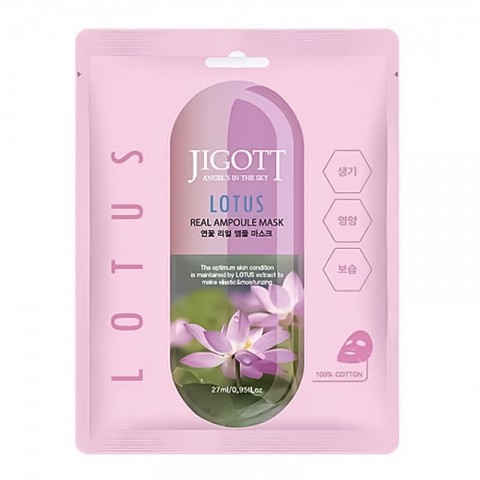 JIGOTT LOTUS Real Ampoule Mask 27 mlIVET.EU - Εκπτώσεις έως -80%