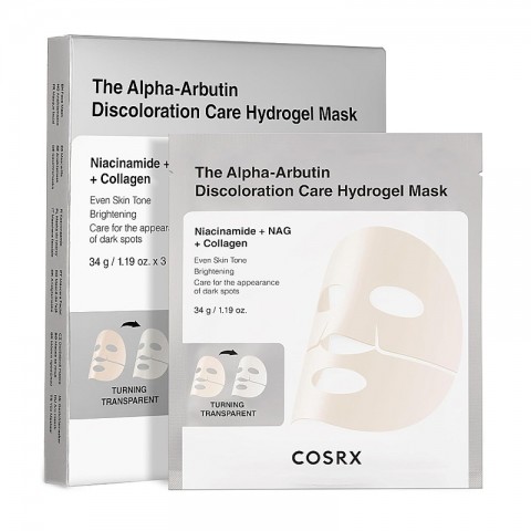 COSRX Arbutin Discoloration Care Hydrogel Mask 34g * 3 pcsIVET.EU - Εκπτώσεις έως -80%