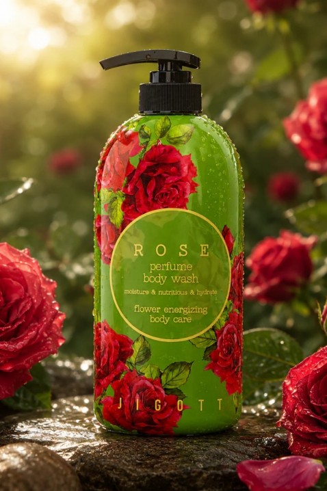 JIGOTT Rose Perfume Body Wash 750 mlIVET.EU - Εκπτώσεις έως -80%