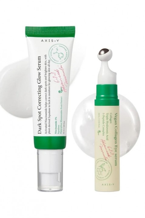 [AXIS-Y] Glass Skin Duo Set 50 ml face serum + 10 ml eye serumIVET.EU - Εκπτώσεις έως -80%