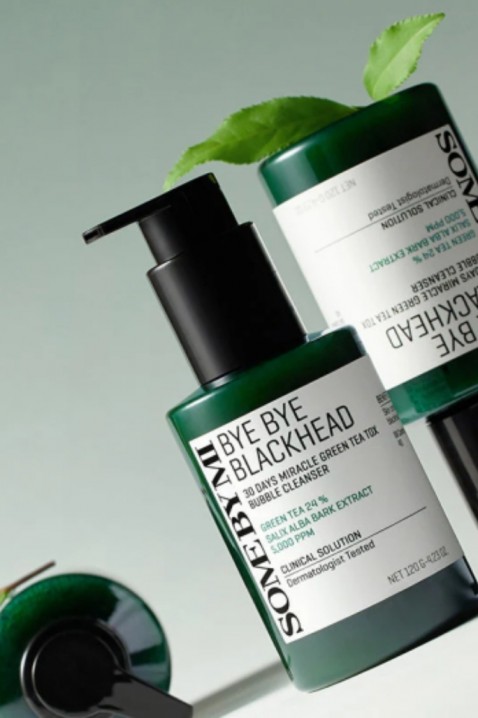 SomeByMi Bye Bye Blackhead 30 Days Miracle Green TeaTox Bubble Cleanser 120 gIVET.EU - Εκπτώσεις έως -80%