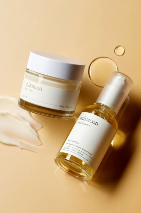 MIXSOON Bean Glass Skin Duo σετ περιποίησης προσώπου με εκχύλισμα σόγιας (Bean Essence 50 ml x 1 + Bean Cream 50 ml x 1)IVET.EU - Εκπτώσεις έως -80%