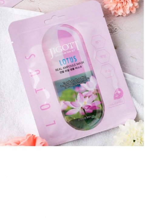 JIGOTT LOTUS Real Ampoule Mask 27 mlIVET.EU - Εκπτώσεις έως -80%