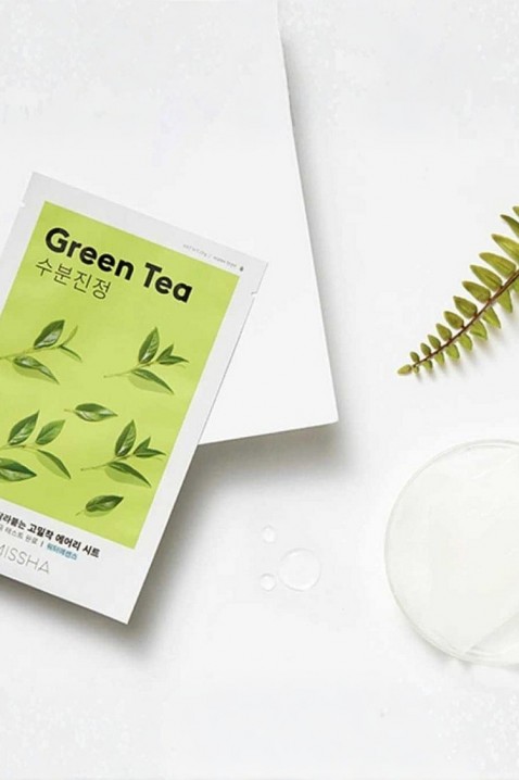 MISSHA Airy Fit Sheet Mask GREEN TEA 1 τεμIVET.EU - Εκπτώσεις έως -80%
