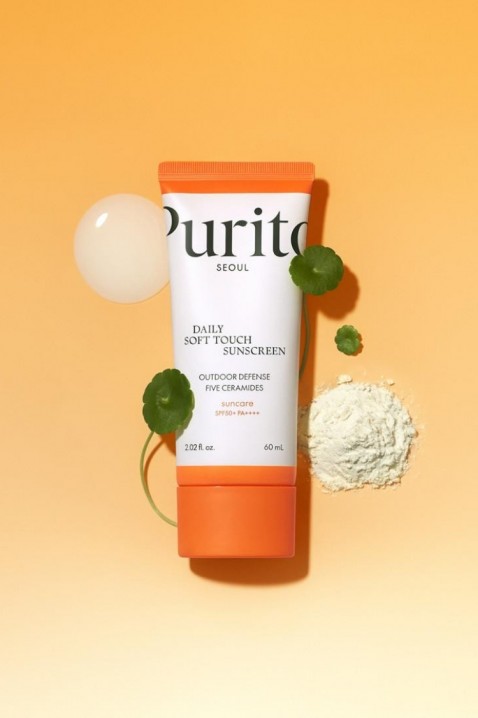 PURITO Seoul Daily Soft Touch Sunscreen SPF 50 PA++++ Ceramide Sunscreen 60 mlIVET.EU - Εκπτώσεις έως -80%