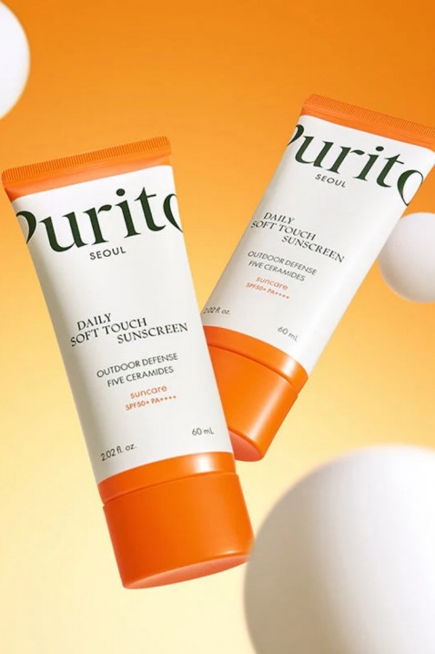 PURITO Seoul Daily Soft Touch Sunscreen SPF 50 PA++++ Ceramide Sunscreen 60 mlIVET.EU - Εκπτώσεις έως -80%