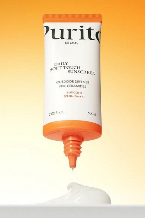 PURITO Seoul Daily Soft Touch Sunscreen SPF 50 PA++++ Ceramide Sunscreen 60 mlIVET.EU - Εκπτώσεις έως -80%
