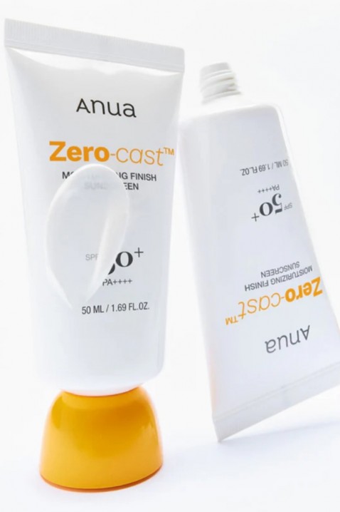 ANUA Zero-Cast Moisturizing Finish Sunscreen 50 mlIVET.EU - Εκπτώσεις έως -80%