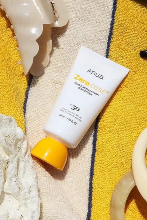 ANUA Zero-Cast Moisturizing Finish Sunscreen 50 mlIVET.EU - Εκπτώσεις έως -80%