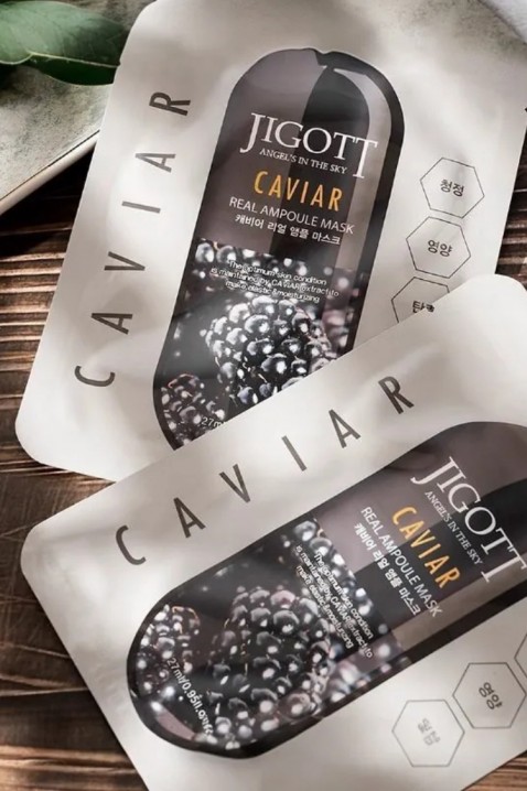 Jigott Caviar Real Ampoule Mask 27 mlIVET.EU - Εκπτώσεις έως -80%