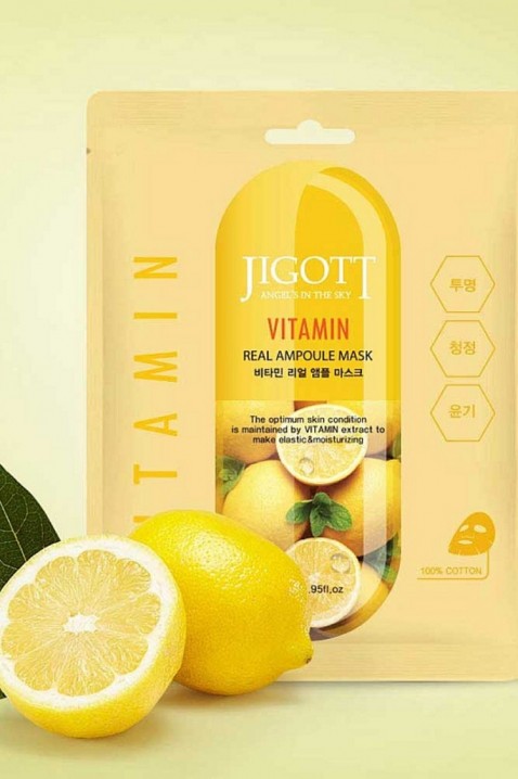 Jigott Vitamin Real Ampoule Mask 27 mlIVET.EU - Εκπτώσεις έως -80%