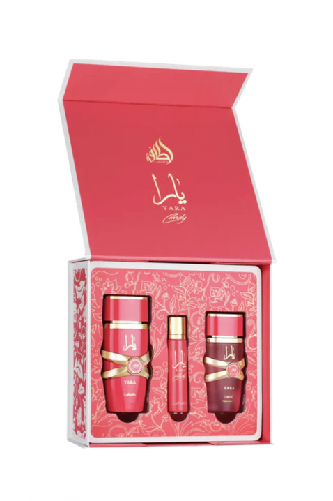 Γυναικείο αραβικό σετ Lattafa Yara Candy EDP 100 ml + 12 ml EDP + Hair Mist 50 mlIVET.EU - Εκπτώσεις έως -80%