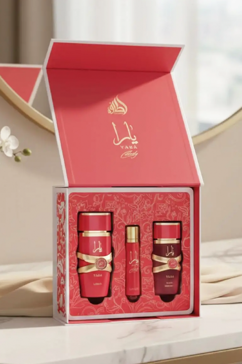 Γυναικείο αραβικό σετ Lattafa Yara Candy EDP 100 ml + 12 ml EDP + Hair Mist 50 mlIVET.EU - Εκπτώσεις έως -80%