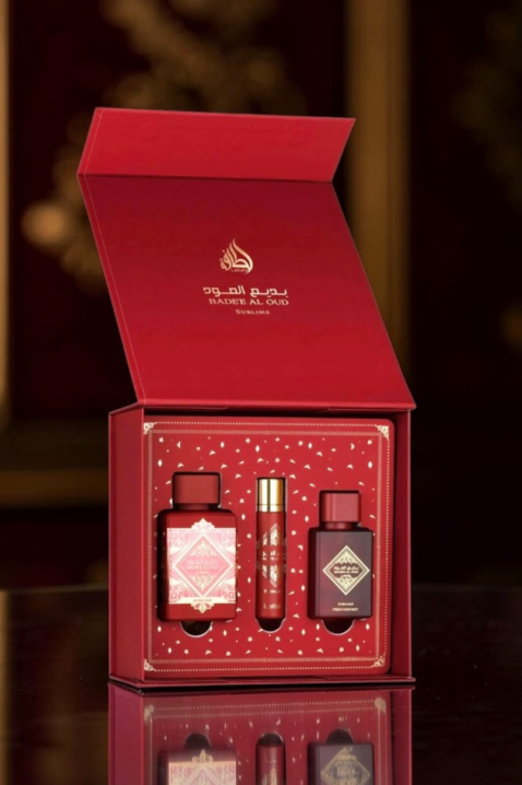 Unisex αραβικό σετ Lattafa Bade`e Al Oud Sublime EDP 100 ml + 12 ml EDP + Hair Mist 50 mlIVET.EU - Εκπτώσεις έως -80%