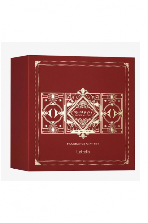 Unisex αραβικό σετ Lattafa Bade`e Al Oud Sublime EDP 100 ml + 12 ml EDP + Hair Mist 50 mlIVET.EU - Εκπτώσεις έως -80%