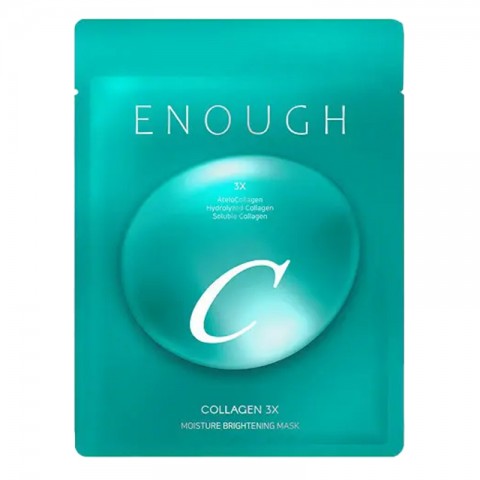 ENOUGH Collagen 3X Moisture Brightening Sheet Mask 1 τεμIVET.EU - Εκπτώσεις έως -80%