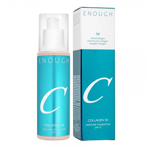 ENOUGH Collagen 3X Moisture Foundation SPF15 № 21N 100 mlIVET.EU - Εκπτώσεις έως -80%