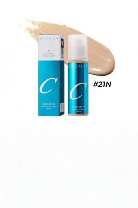 ENOUGH Collagen 3X Moisture Foundation SPF15 № 21N 100 mlIVET.EU - Εκπτώσεις έως -80%