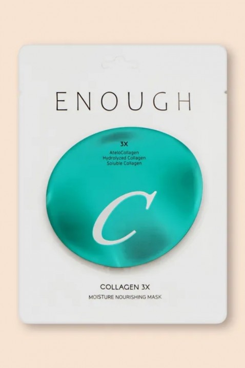 ENOUGH Collagen 3X Moisture Brightening Sheet Mask 1 τεμIVET.EU - Εκπτώσεις έως -80%