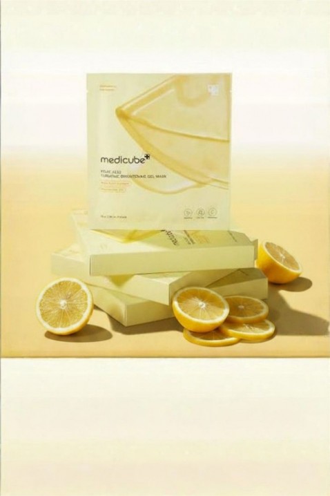 MEDICUBE Kojic Acid Turmeric Brightening y Gel Mask Set 4 pcsIVET.EU - Εκπτώσεις έως -80%