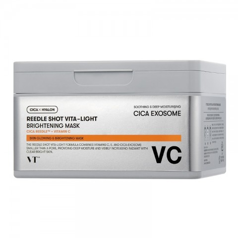 VT COSMETICS Reedle Shot Vita-Light Brightening Mask set 30 pcsIVET.EU - Εκπτώσεις έως -80%