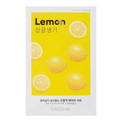 MISSHA Airy Fit Sheet Mask Lemon 1 pcIVET.EU - Εκπτώσεις έως -80%