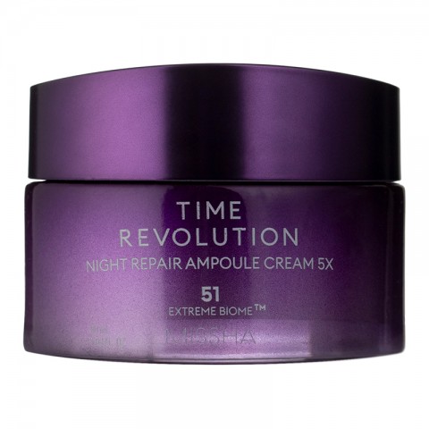 MISSHA Time Revolution Night Repair Ampoule Cream 5X, 50 mlIVET.EU - Εκπτώσεις έως -80%