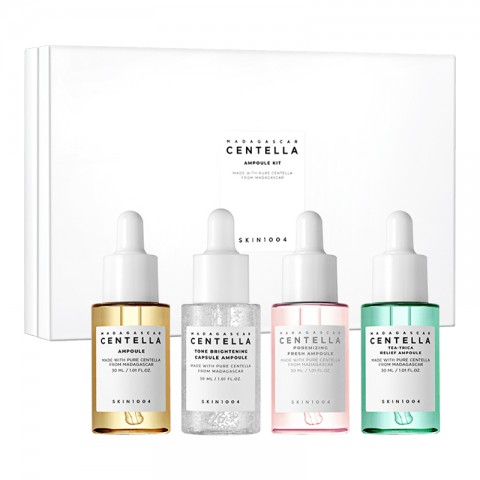 SKIN1004 Madagascar Centella Ampoule Kit 4 pcs*30 mlIVET.EU - Εκπτώσεις έως -80%