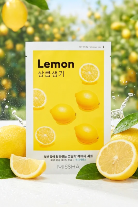 MISSHA Airy Fit Sheet Mask Lemon 1 pcIVET.EU - Εκπτώσεις έως -80%