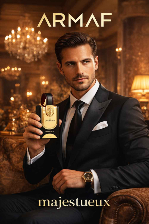 Αραβικό άρωμα Armaf Lion`s Club Majestueux EDP 100 mlIVET.EU - Εκπτώσεις έως -80%