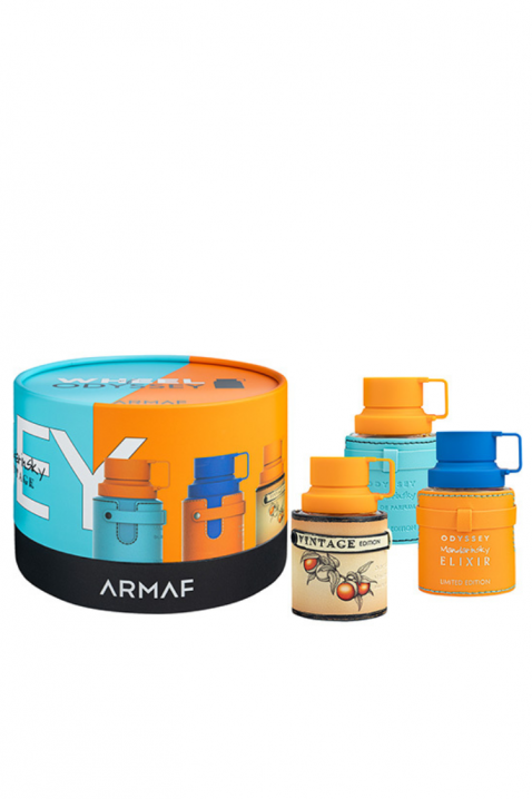 Unisex αραβικό σετ Armaf Odyssey Collection 3x Edp 30ml: Mandarin Sky, Mandarin Sky Elixir, Mandarin Sky VintageIVET.EU - Εκπτώσεις έως -80%