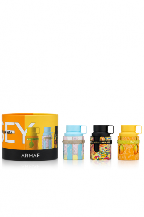 Unisex Arabic Set Armaf Odyssey Collection 3x Edp 30ml: Marshmallow, Go Mango, Ba Ha Mas