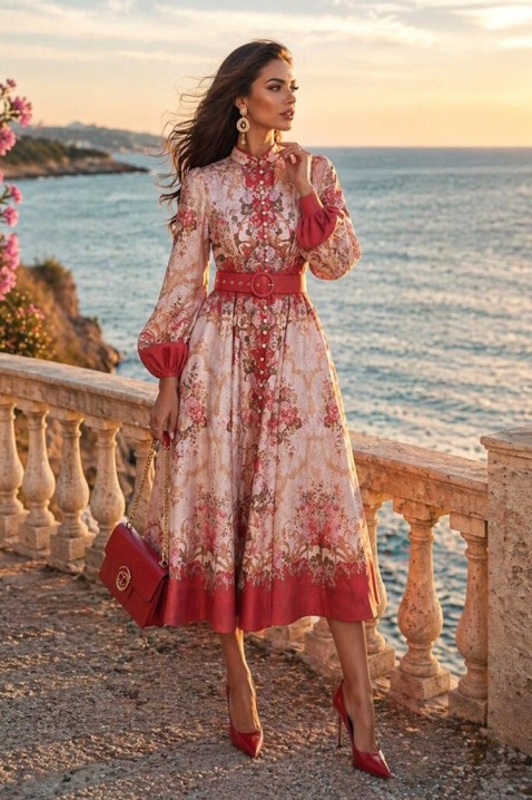 Φόρεμα PROMOVEA RED, Χρώμα: κόκκινο, IVET.EU - Εκπτώσεις έως -80%