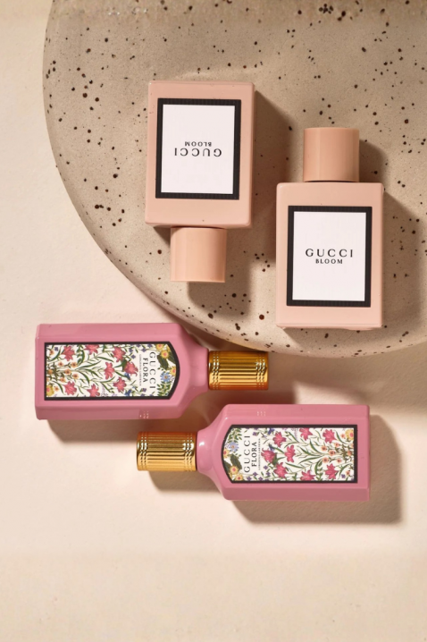 Gucci Miniatures Women's Set: Bloom Edp 2x5ml + Flora 2x5ml