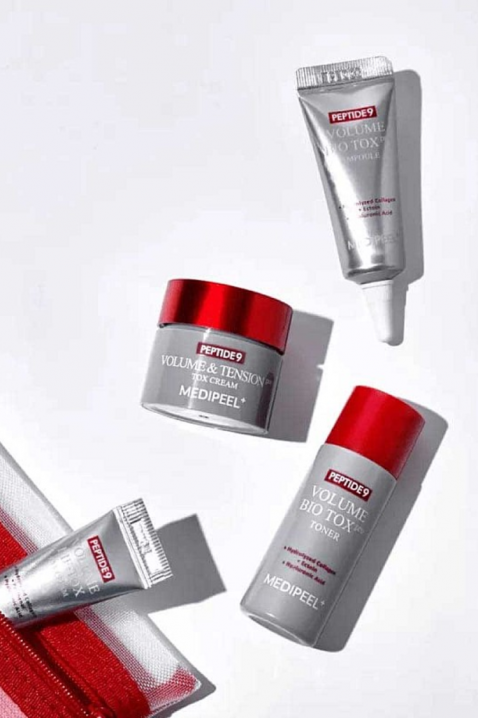 MEDI-PEEL Peptide 9 Volume Bio Tox Trial Kit (toner 20ml+serum10ml+eye cream 4ml+cream 10ml)IVET.EU - Εκπτώσεις έως -80%