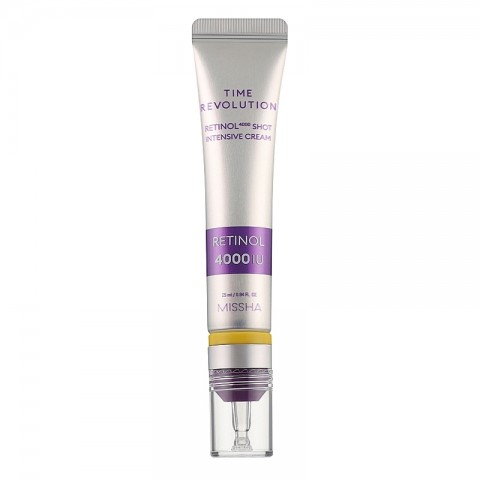 MISSHA Time Revolution Retinol 4000 Shot Intensive Cream, 25 mlIVET.EU - Εκπτώσεις έως -80%