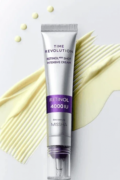 MISSHA Time Revolution Retinol 4000 Shot Intensive Cream, 25 mlIVET.EU - Εκπτώσεις έως -80%