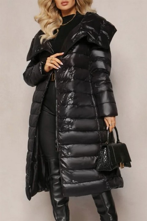 Μπουφάν QWARTA BLACK, Χρώμα: μαύρο, IVET.EU - Εκπτώσεις έως -80%