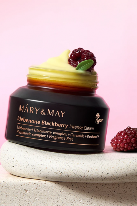 Mary&May Idebenone Blackberry Complex Intense Cream Anti-Aging Cream with Idebenone, 70 gIVET.EU - Εκπτώσεις έως -80%