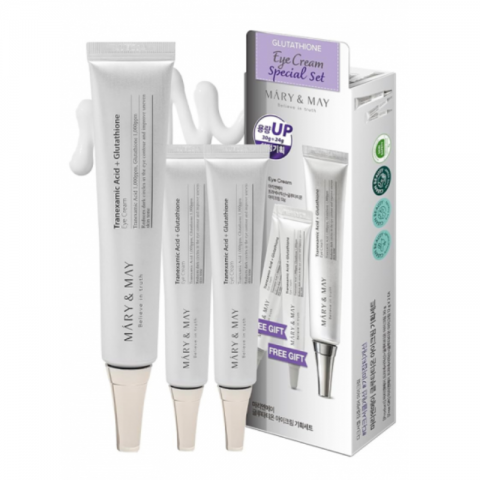 Mary&May Eye Cream Set with Glutathione Glutathione Eye Cream Special Set, 30g+12gx2IVET.EU - Εκπτώσεις έως -80%