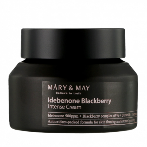 Mary&May Idebenone Blackberry Complex Intense Cream Anti-Aging Cream with Idebenone, 70 gIVET.EU - Εκπτώσεις έως -80%