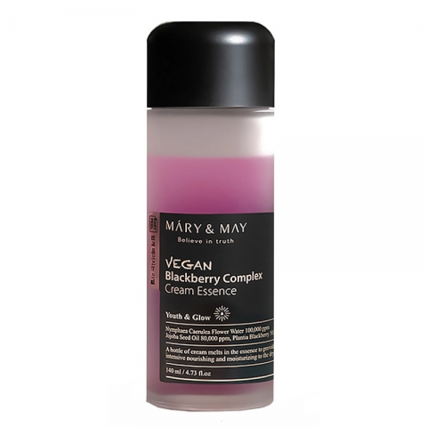 Mary&May Vegan Blackberry Complex Cream Essence, 140 mlIVET.EU - Εκπτώσεις έως -80%
