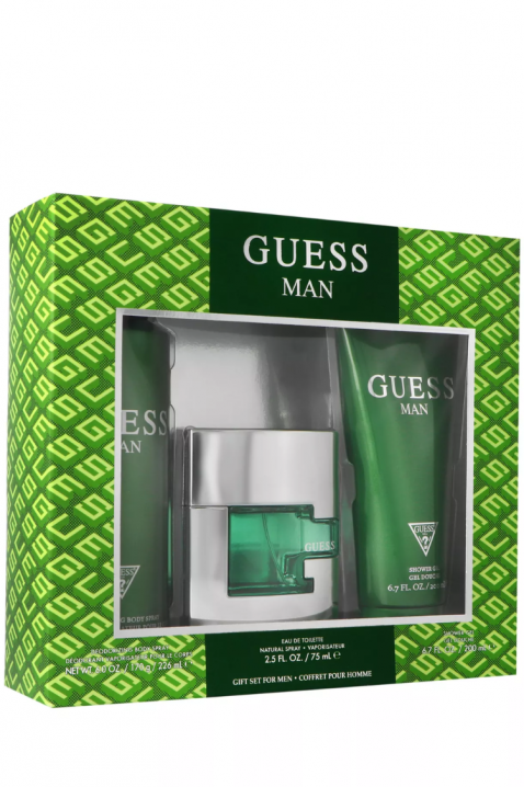Ανδρικό σετ Guess Man Edt 75 ml + Deodorant 226 ml + Shower Gel 200 mlIVET.EU - Εκπτώσεις έως -80%