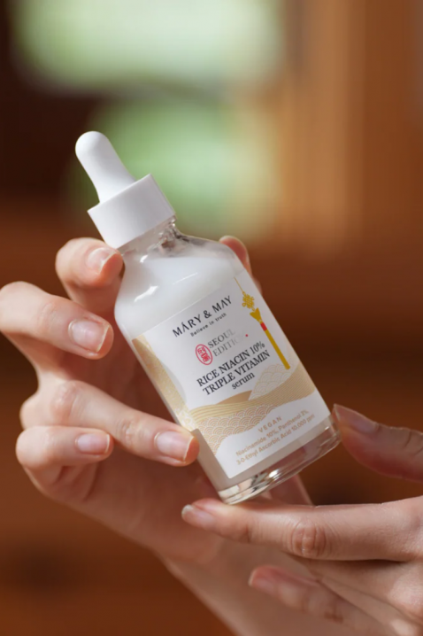 Mary&May Rice Niacin 10% Triple Vitamin Serum Brightening Serum, 80 mlIVET.EU - Εκπτώσεις έως -80%