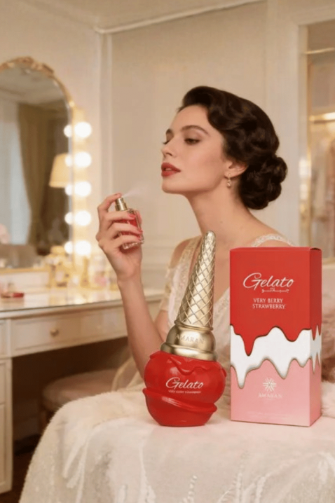 Αραβικό άρωμα Amaran Exclusive Gelato Very Berry Strawberry EDP 100 mlIVET.EU - Εκπτώσεις έως -80%