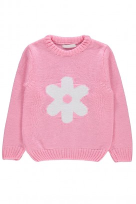 Dívčí svetr ENCANTA PINK