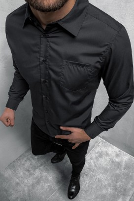 Pánská košile MALTIVO BLACK